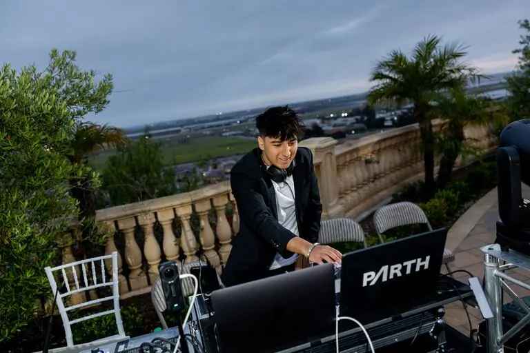 DJ Parth at Divya & Anish engagement party